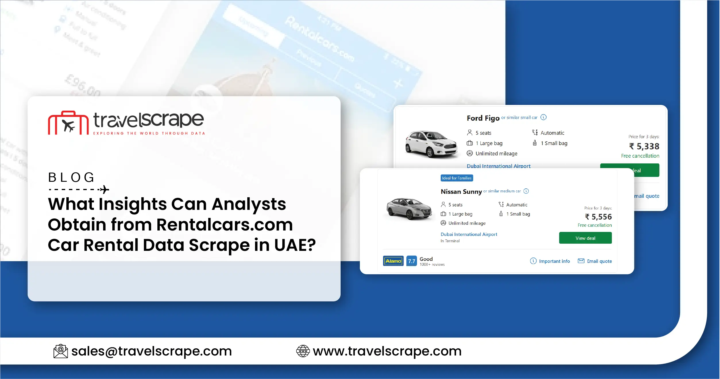 What Insights Can Analysts Obtain from Rentalcars.com Car Rental Data Scrape in UAE